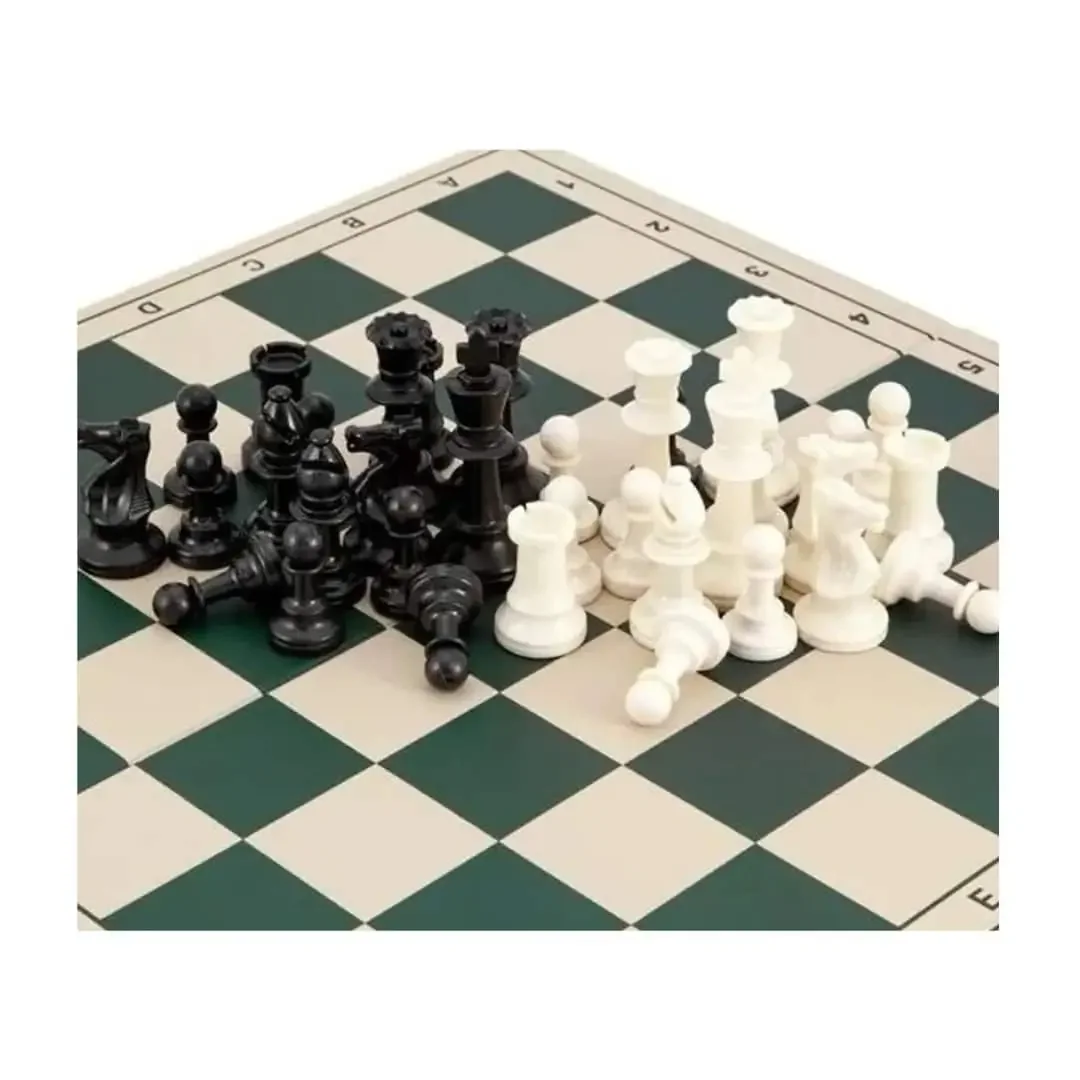 Ajedrez Profesional De Lona Estuche Tubular 50 cm x 50 cm - Vista 0